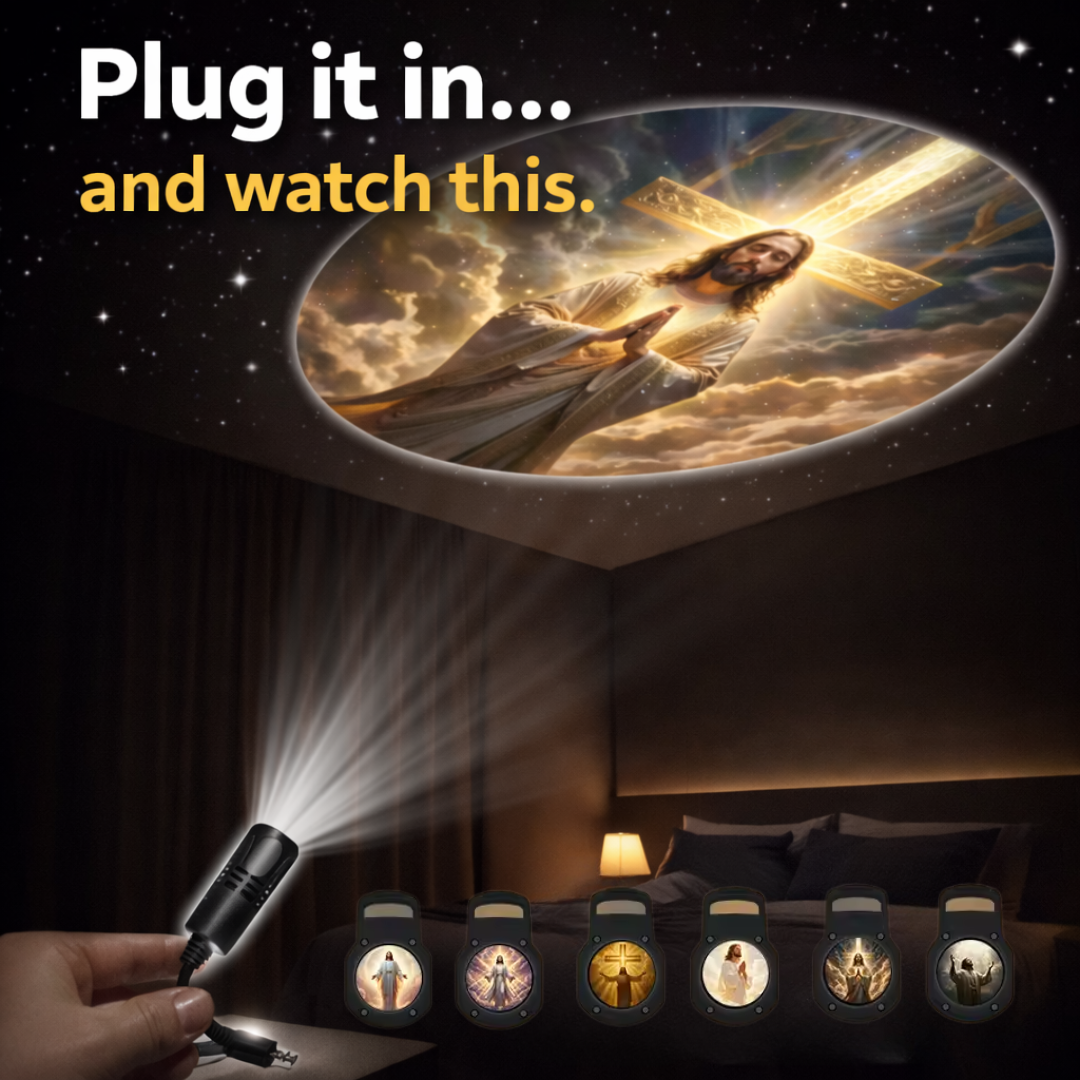 Projection Light That Brings Peace – Faith Beam